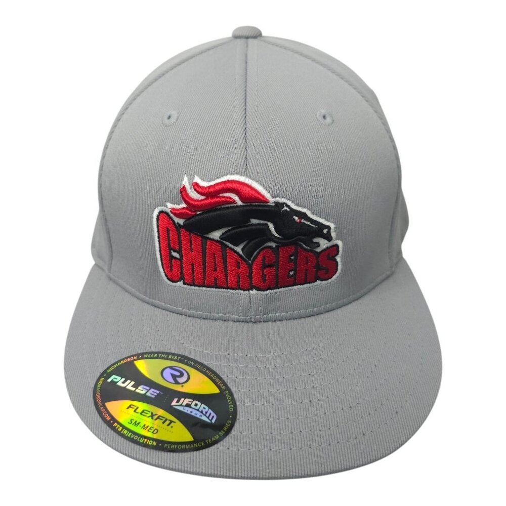 Chargers 3D Embroidered Flex Fit S/M Cap Trucker Baseball Hat Richardson PTS 20